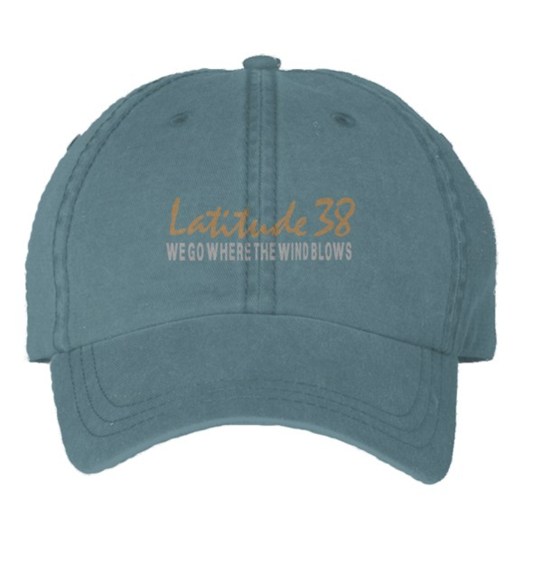 Teal Pigment Dyed Cap