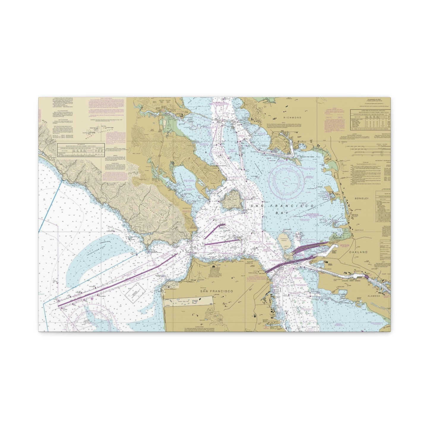 SF Bay Canvas Prints