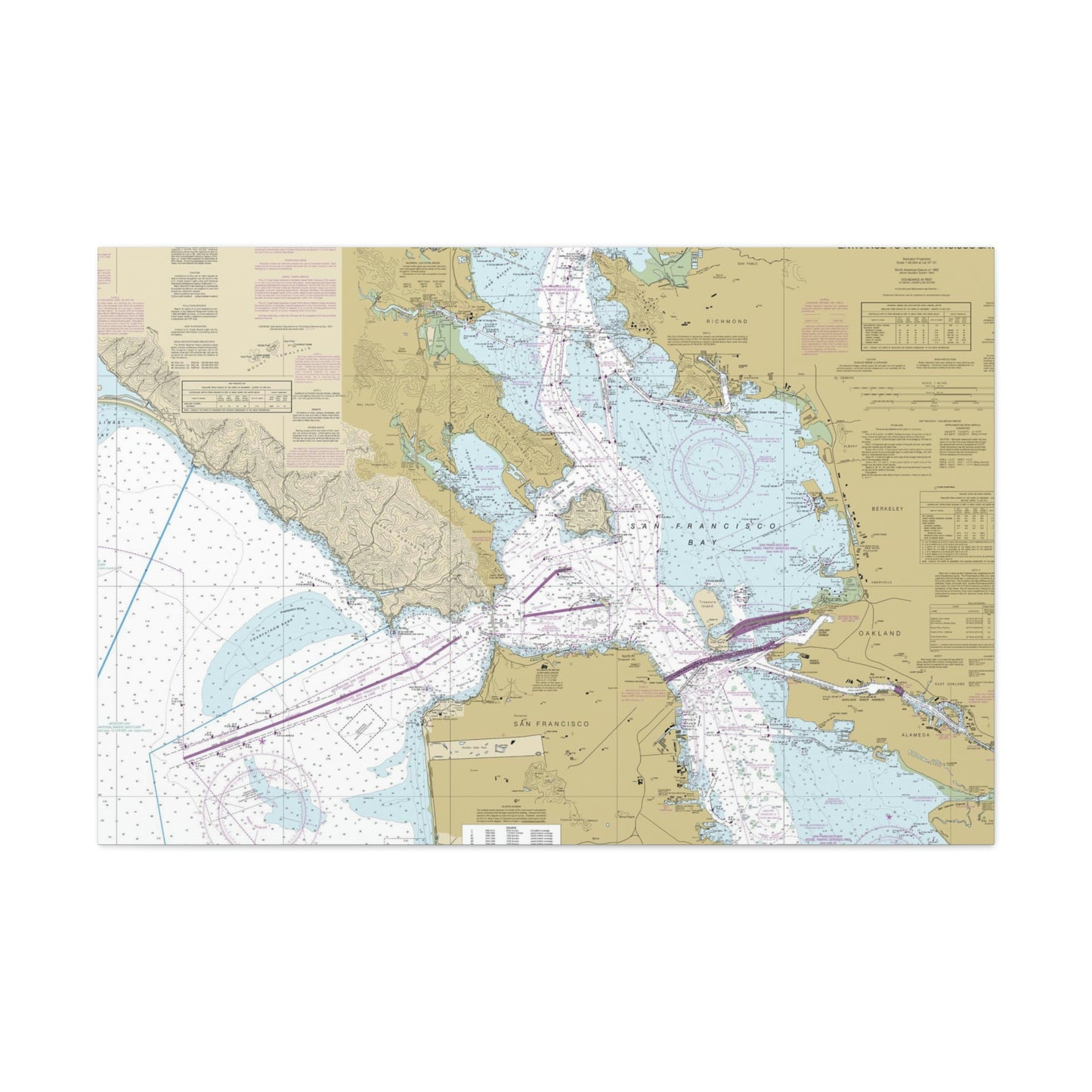 SF Bay Canvas Prints